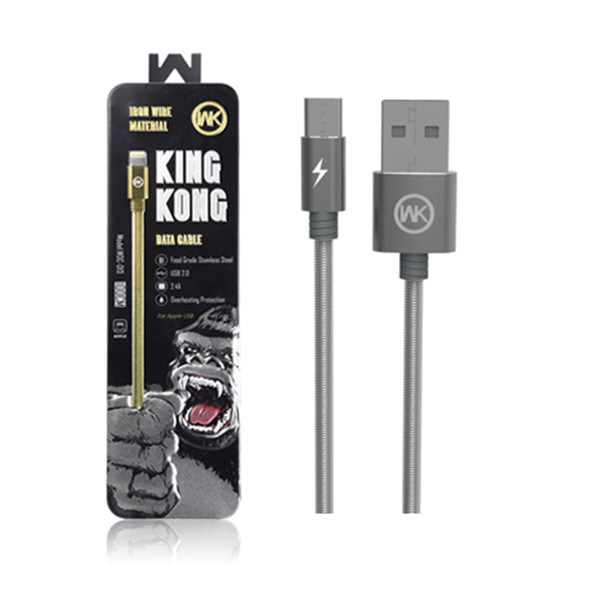 (ITCG199) สายชาร์จ WK KingKong WDC-013 Micro - P591 : WK KingKong WDC-013 Micro Charging Cable - P591  