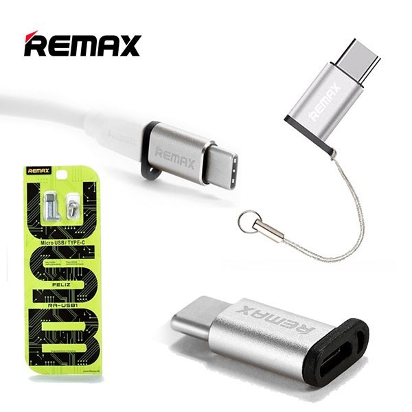  (ITCG267) Remax RA-USB1 ตัวแปลง Micro เป็น Type C - P786 : Remax RA-USB1 Micro to Type C converter - P786  