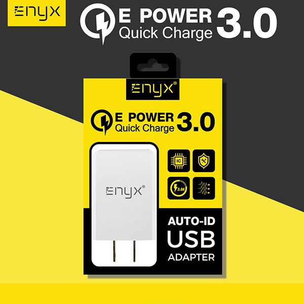  (ITCG278) Adapter ENYX Quick Charge 3.0 - P616 : ENYX Quick Charge 3.0 Adapter - P616