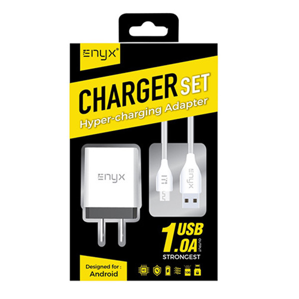  (ITCG276) ENYX Charger set ชุด Adapter+สายชาร์จ Micro USB - P622 : ENYX Charger set Adapter + Micro USB charging cable - P622 