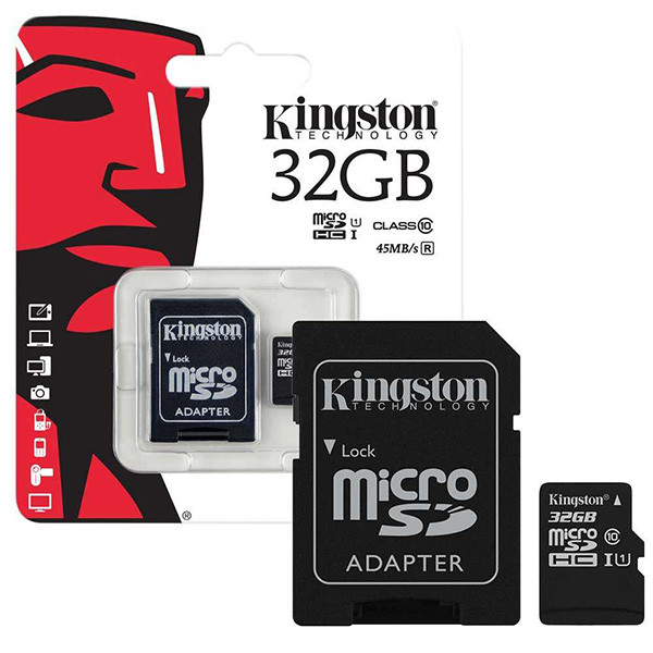 (ITMC104) Micro SD Card Kingston 32 GB Class 4 - P0089 : Micro SD Card Kingston 32 GB Class 4 - P0089