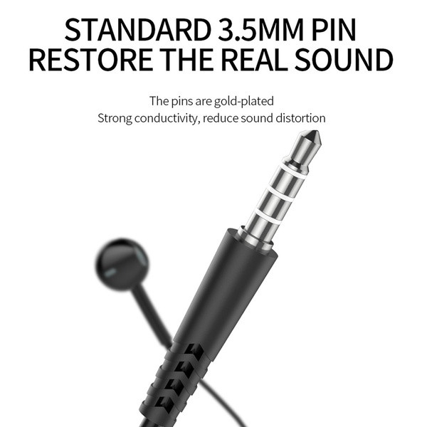 (ITEP108) หูฟัง Sendem V10 มีไมค์ในตัว ทรง EAR-POD ประกันศูนย์ 1 ปี - P880 : Sendem V10 Earphone with built-in microphone, EAR-POD style, 1 year warranty - P880  