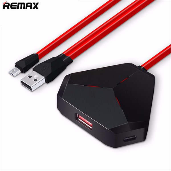 (ITCG301) OTG HUB Remax Aliens 3 USB - P0095 : OTG HUB Remax Aliens 3 USB - P0095 