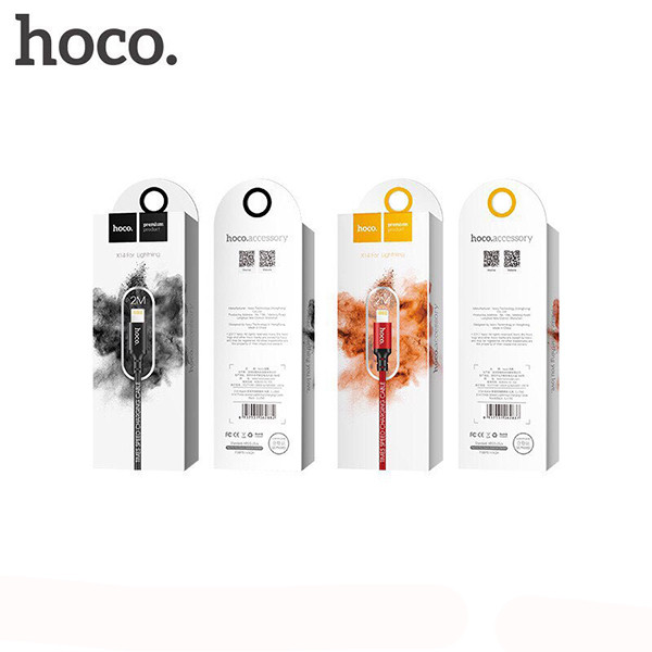 (ITCG189) สายชาร์จ Hoco X14 iPhone 2 M - P692 : Hoco X14 iPhone 2 M Charging Cable - P692  