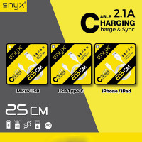 สายชาร์จสั้น ENYX 2.1A - P615