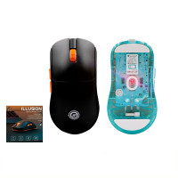 เมาส์เกมมิ่งไร้สาย Neolution E-Sport ILLUSION เชื่อมต่อด้วย USB เเละเสียบสายได้ - P1021