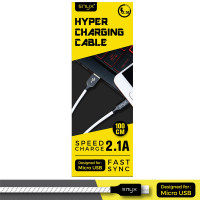 สายชาร์จหนัง ENYX Fast Charge 2.1A Micro USB - P700