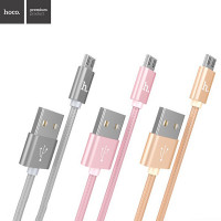 (ITCG191) สายชาร์จถัก Hoco X2 iPhone - P655 : Hoco X2 iPhone Braided Charging Cable - P655  