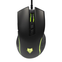 เมาส์เกมมิ่ง Nubwo NM-96 Gaming Mouse สวิสซ์เสียงเงียบ ปรับได้ 3600DPI มี 7 ปุ่ม ปรับสีไฟได้ - P1000