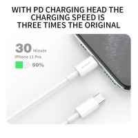  (ITCG171) สายชาร์จ Sendem M26 ชาร์จเร็ว 3A TYPE-C to Lightning PD20W ประกันศูนย์ 1 ปี - P886 : Sendem M26 Charging Cable Fast Charging 3A TYPE-C to Lightning PD20W 1 year warranty - P886