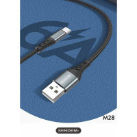 (ITCG172) สายชาร์จ Sendem M28 ชาร์จเร็ว 6A METAL BRAIDED FAST CHARGING CABLE ประกันศูนย์ 1 ปี - P876 : Sendem M28 fast charging 6A METAL BRAIDED FAST CHARGING CABLE 1 year warranty - P876 