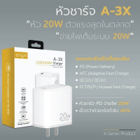  (ITCG248) หัวชาร์จ ENYX รุ่น A-3X ชาร์จเร็ว PD 20W QC 3.0 QC 4.0 พอร์ท Type-C - P993 : Charger Head ENYX A-3X Fast Charging PD 20W QC 3.0 QC 4.0 Type-C Port - P993  