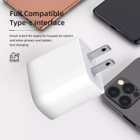 (ITCG261) หัวชาร์จเร็ว Foxconn ใช้สำหรับไอโฟน Fast Charge PD 20W USB Type C Adapter - P872 : Foxconn Fast Charger for iPhone Fast Charge PD 20W USB Type C Adapter - P872  