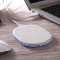  (ITCG282) Qi Wireless Charger+แผ่นชาร์จ iPhone - P517 : Qi Wireless Charger + iPhone Charging Pad - P517 