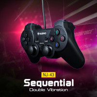 จอยเกมส์ จอยคอม Nubwo NJ-43 D-Input Controller ใช้งานกับระบบ Windows ได้ - P982
