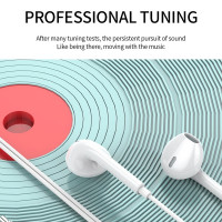 (ITEP108) หูฟัง Sendem V10 มีไมค์ในตัว ทรง EAR-POD ประกันศูนย์ 1 ปี - P880 : Sendem V10 Earphone with built-in microphone, EAR-POD style, 1 year warranty - P880  