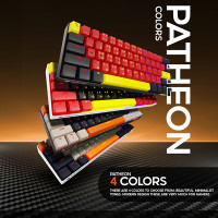(ITGG101) คีย์บอร์ดเกมมิ่ง Neolution E-Sport PATHEON PBT Double shot - P1023 : Neolution E-Sport PATHEON PBT Double Shot Gaming Keyboard - P1023