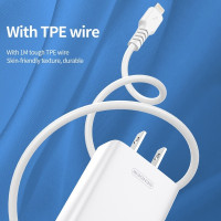 (ITCG263) ชุดชาร์จเร็ว Sendem 2.4A Smart adapter kit SDM-C68 ประกันศูนย์ 1 ปี - P870 : Sendem 2.4A Smart adapter kit SDM-C68 1 year warranty - P870