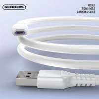 (ITCG176) สายชาร์จ SENDEM M1A Fast Charge 2.4 A - P839 : SENDEM M1A Fast Charge 2.4 A charging cable - P839 