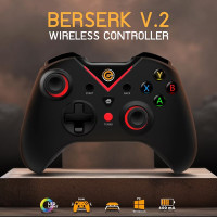 (ITGG106) จอยเกมมิ่งคอนโทรลเลอร์ไร้สาย Neolution E-Sport Berserk V.2 - P1014 : Neolution E-Sport Wireless Gaming Controller Berserk V.2 - P1014
