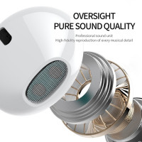 (ITEP108) หูฟัง Sendem V10 มีไมค์ในตัว ทรง EAR-POD ประกันศูนย์ 1 ปี - P880 : Sendem V10 Earphone with built-in microphone, EAR-POD style, 1 year warranty - P880  