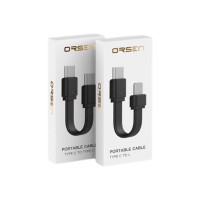  (ITCG157) สายชาร์จสั้น Orsen by Eloop S10L ชาร์จเร็ว iP 2.4A - P996 : Orsen by Eloop S10L Short Charging Cable Fast Charging iP 2.4A - P996 