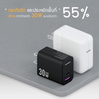 (ITCG246) Enyx A4X หัวชาร์จแบบชาร์จด่วน 30W GAN Fast charge - P1012 : Enyx A4X 30W GAN Fast Charge Charger Head - P1012 