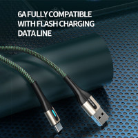 (ITCG170) สายชาร์จ Sendem T10 FLASH CHARGING ชาร์จเร็ว 6A ประกันศูนย์ 1 ปี - P889 : Sendem T10 FLASH CHARGING Charging Cable Fast Charging 6A 1 Year Warranty - P889 