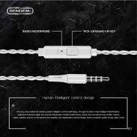 (ITEP104) หูฟัง Smalltalk Sendem X1 มีไมค์ในตัว แบบ inear ของแท้ ประกันศูนย์ 1 ปี - P945 : Smalltalk Sendem X1 Earphones with built-in microphone, in-ear type, genuine, 1-year warranty - P945
