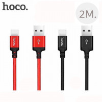 (ITCG190) สายชาร์จ Hoco X14 Type C 2 M - P690 : Hoco X14 Type C 2 M Charging Cable - P690  