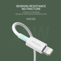  (ITCG171) สายชาร์จ Sendem M26 ชาร์จเร็ว 3A TYPE-C to Lightning PD20W ประกันศูนย์ 1 ปี - P886 : Sendem M26 Charging Cable Fast Charging 3A TYPE-C to Lightning PD20W 1 year warranty - P886