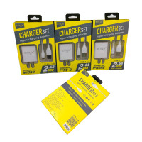 (ITCG269) ENYX Charger set 2.5A 2 USB+สายชาร์จ ชาร์จไว ชาร์จได้ 2 เครื่องพร้อมกัน - P769 : ENYX Charger set 2.5A 2 USB + charging cable, fast charging, can charge 2 devices at the same time - P769 