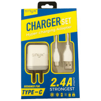  (ITCG272) ENYX Charger set 2.4A+สายชาร์จ Type C - P675 : ENYX Charger set 2.4A + Type C charging cable - P675 