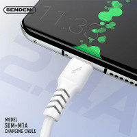 (ITCG176) สายชาร์จ SENDEM M1A Fast Charge 2.4 A - P839 : SENDEM M1A Fast Charge 2.4 A charging cable - P839 