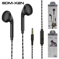 (ITEP107) หูฟัง Sendem X2N มีไมค์ในตัว ทรง Ear-bud ประกันศูนย์ 1 ปี - P881 : Sendem X2N Earphone with built-in microphone, Ear-bud style, 1 year warranty - P881
