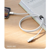  (ITCG171) สายชาร์จ Sendem M26 ชาร์จเร็ว 3A TYPE-C to Lightning PD20W ประกันศูนย์ 1 ปี - P886 : Sendem M26 Charging Cable Fast Charging 3A TYPE-C to Lightning PD20W 1 year warranty - P886