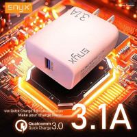 (ITCG250) หัวชาร์จ Adapter ENYX A-2Xs 3.1A รองรับการชาร์จเร็ว 20W - P979 : ENYX A-2Xs 3.1A Adapter Charger Supports 20W Fast Charging - P979