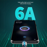 (ITCG170) สายชาร์จ Sendem T10 FLASH CHARGING ชาร์จเร็ว 6A ประกันศูนย์ 1 ปี - P889 : Sendem T10 FLASH CHARGING Charging Cable Fast Charging 6A 1 Year Warranty - P889 