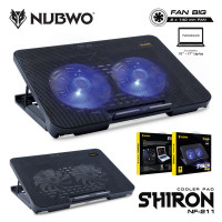 พัดลมโน๊ตบุ๊ค Nubwo รุ่น NF211 Cooler pad Shiron ระบายความร้อน - P994