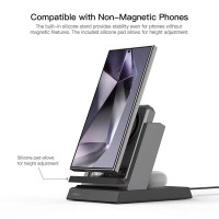 (ITCG101) แท่นชาร์จไร้สาย+แบตสำรอง 4 in 1 Orsen by Eloop EW54S - P1025 : Wireless Charger, 4 in 1 Power Bank Orsen by Eloop EW54S - P1025