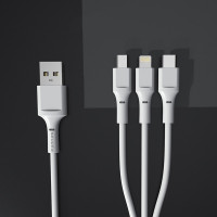 (ITCG173) สายชาร์จ 3in1 Sendem M33 ชาร์จเร็ว 3A ประกันศูนย์ 1 ปี - P875 : Sendem M33 3in1 fast charging 3A 1 year warranty - P875 