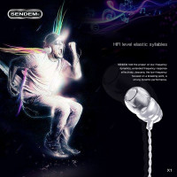 (ITEP104) หูฟัง Smalltalk Sendem X1 มีไมค์ในตัว แบบ inear ของแท้ ประกันศูนย์ 1 ปี - P945 : Smalltalk Sendem X1 Earphones with built-in microphone, in-ear type, genuine, 1-year warranty - P945