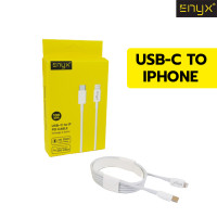  (ITCG179) สายชาร์จ Enyx EC-07 PD fast charge 3.0 USB C to iPhone - P803-USB C-iP : Enyx EC-07 PD fast charge 3.0 USB C to iPhone charging cable - P803-USB C-iP