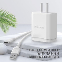 (ITCG259) ชุดชาร์จ Sendem SDM-C17 6A ชาร์จเร็ว 45w Super fast charger USB ประกันศูนย์ 1 ปี - P885 : Sendem SDM-C17 6A Charger Set 45w Super fast charger USB 1 year warranty - P885 