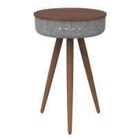 โต๊ะลำโพงบลูทูธพร้อมที่ชาร์จไร้สายในตัว Beez Wooden Touch Limited - P767