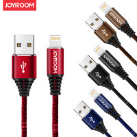 (ITCG204) สายชาร์จ Joyroom Fabric Braided S-L316 iPhone - P472 : Joyroom Fabric Braided S-L316 iPhone Charging Cable - P472  