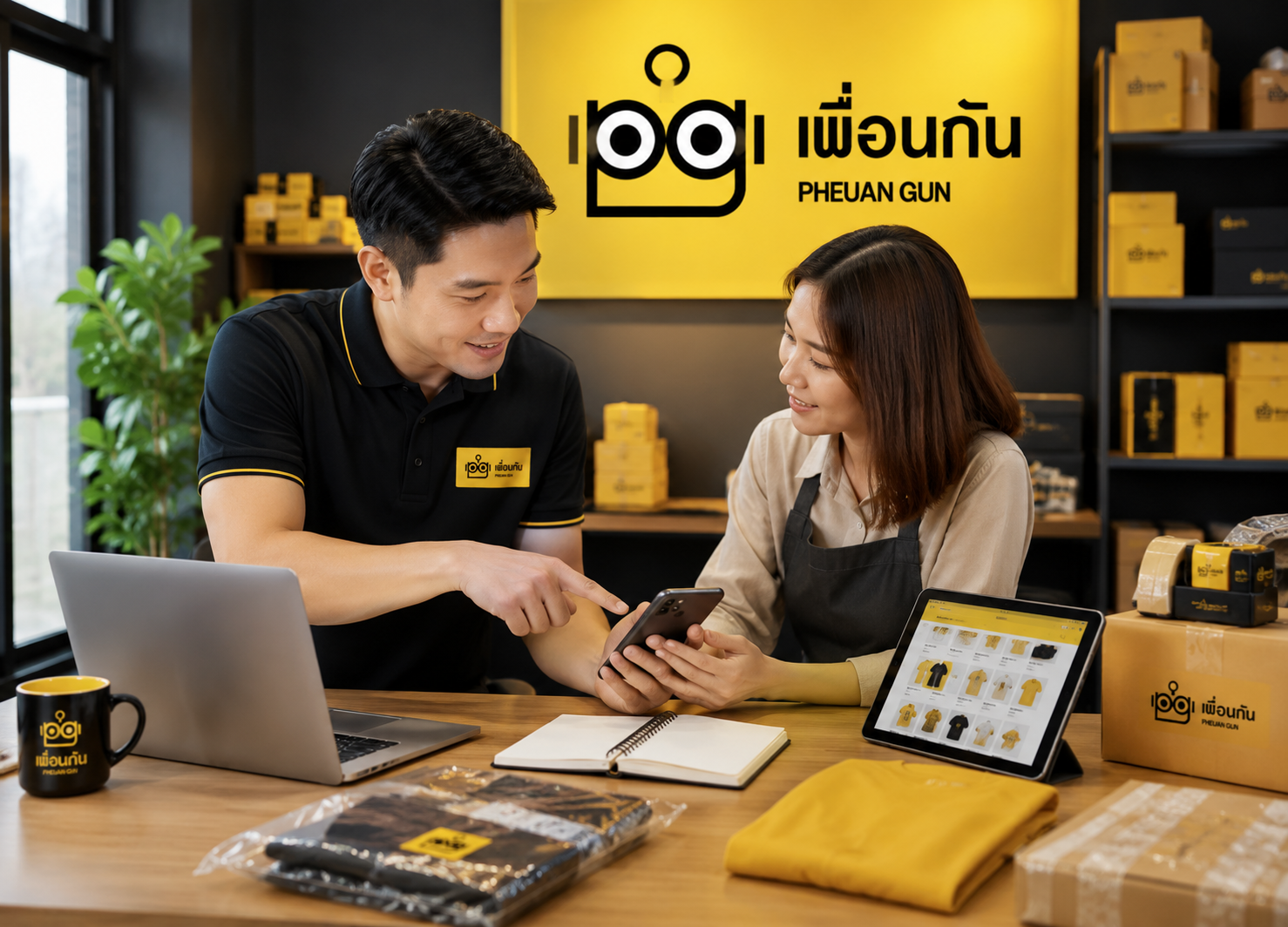 สร้างกิจกรรมให้การขายเดินต่อ โดยเพื่อนกัน