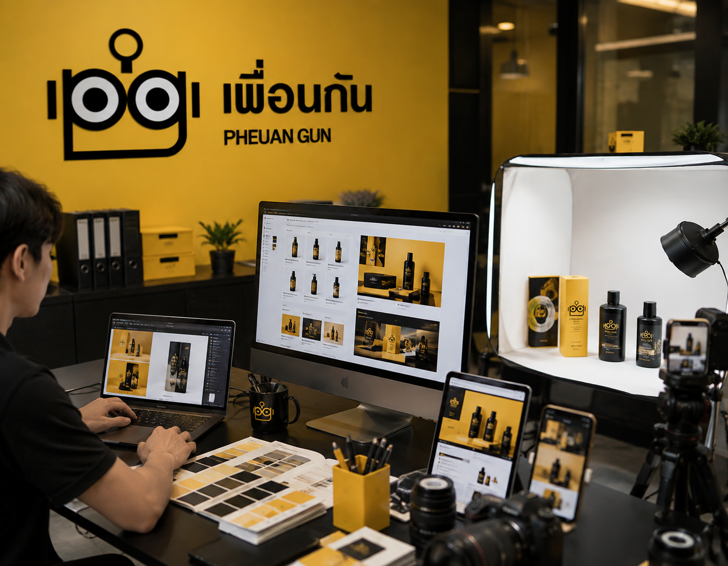 อัปเดตสินค้าและคอนเทนต์หน้าร้านออนไลน์