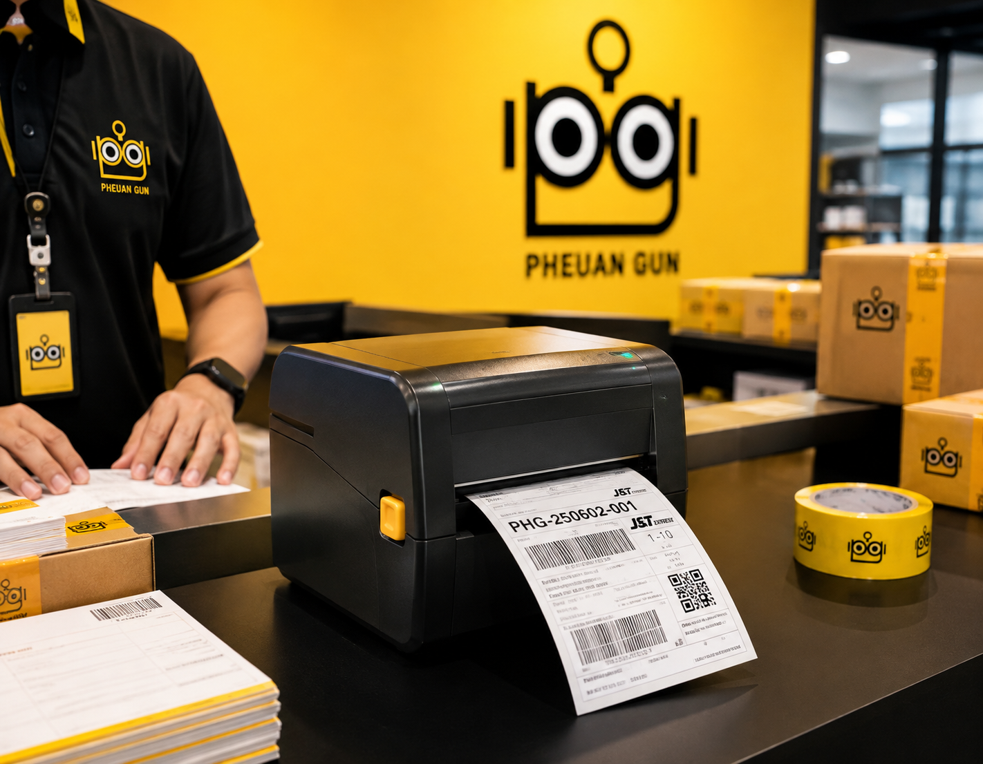 ปริ้นใบปะหน้าพัสดุ Print Waybill สำหรับร้านค้าออนไลน์